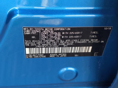 2018 Toyota RAV4 LE FWD (GS)