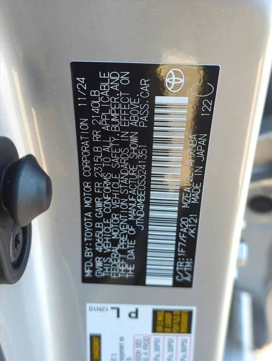 2025 Toyota Corolla Hatchback SE CVT (Natl)