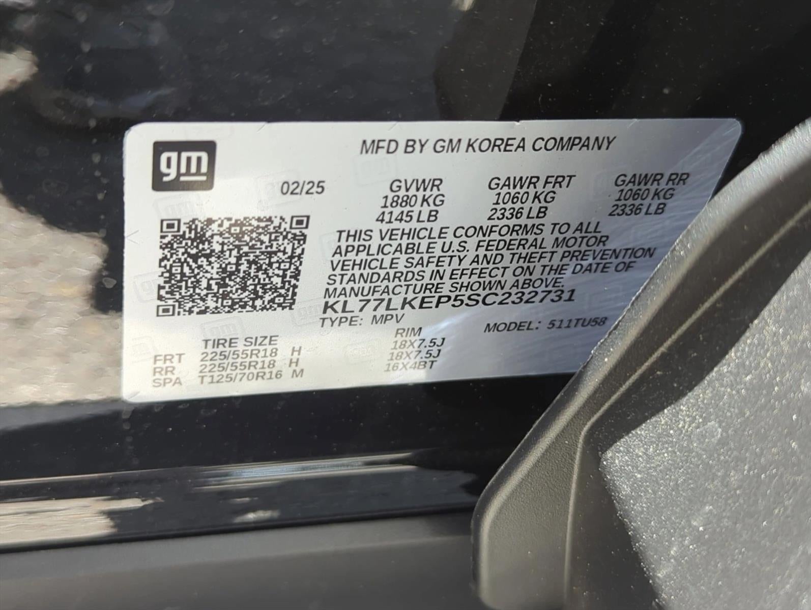 2025 Chevrolet Trax FWD 4dr ACTIV