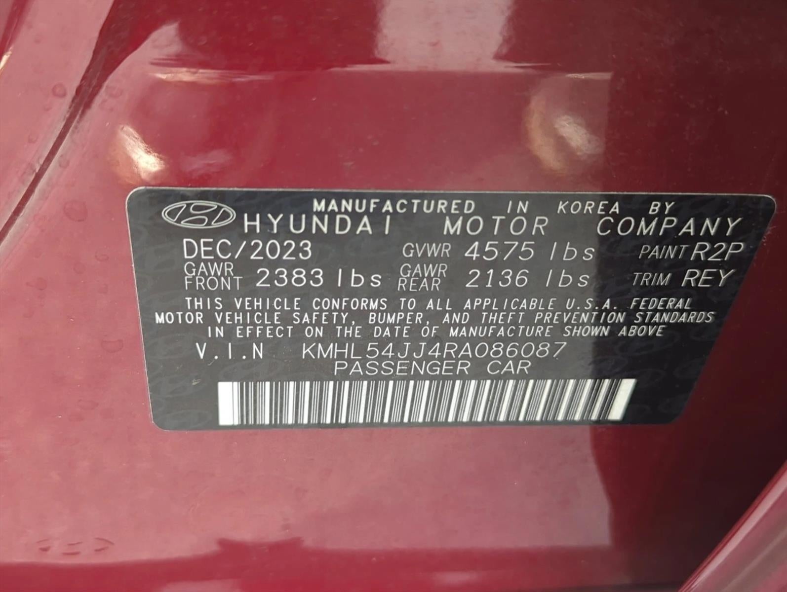 2024 Hyundai SONATA Hybrid Limited 2.0L