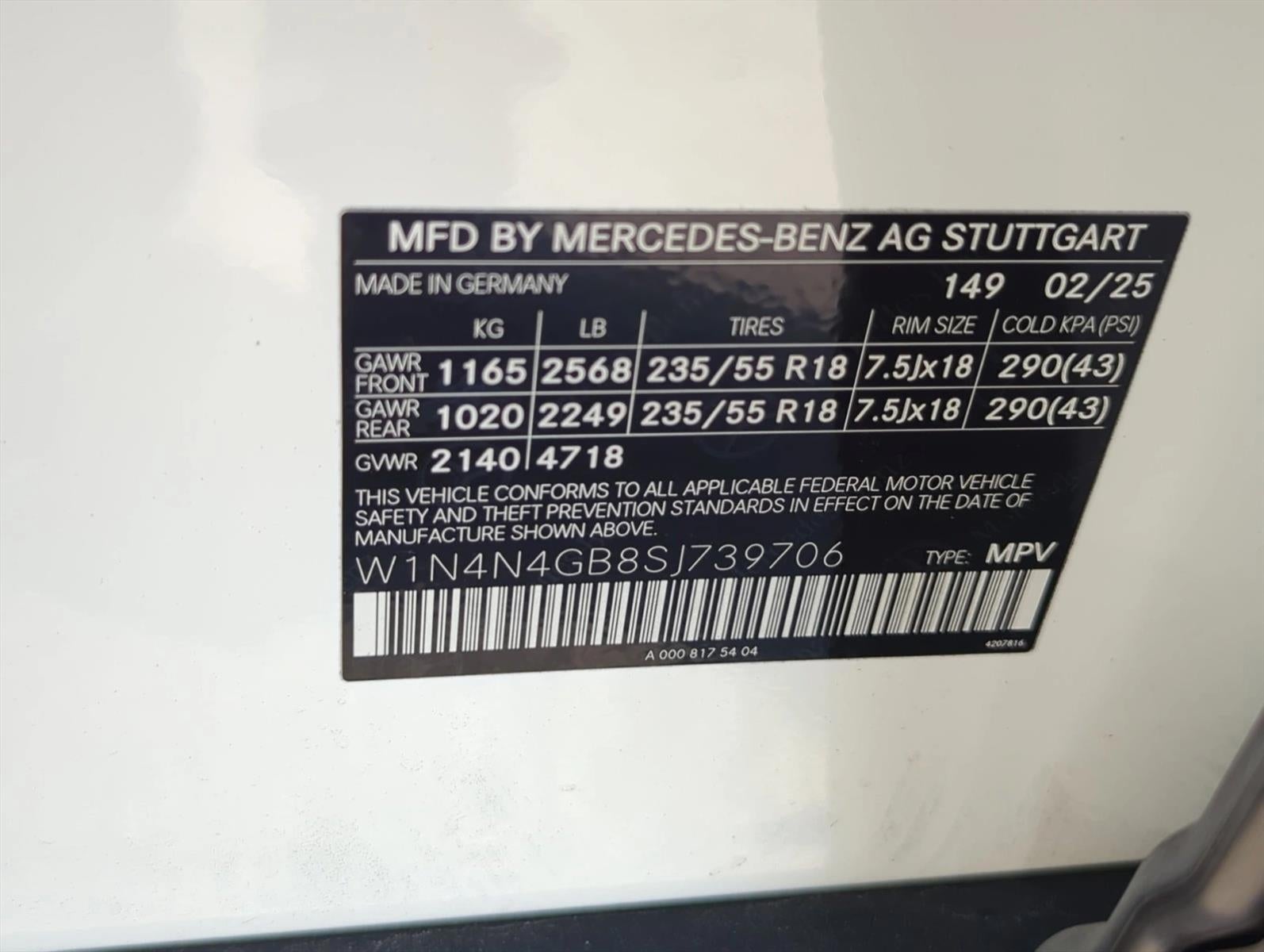 2025 Mercedes-Benz GLA GLA 250 SUV