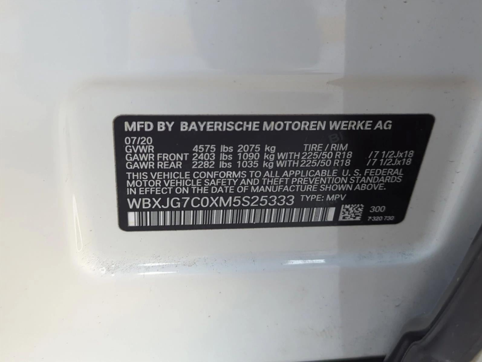 2021 BMW X1 sDrive28i Sports Activity Vehicle