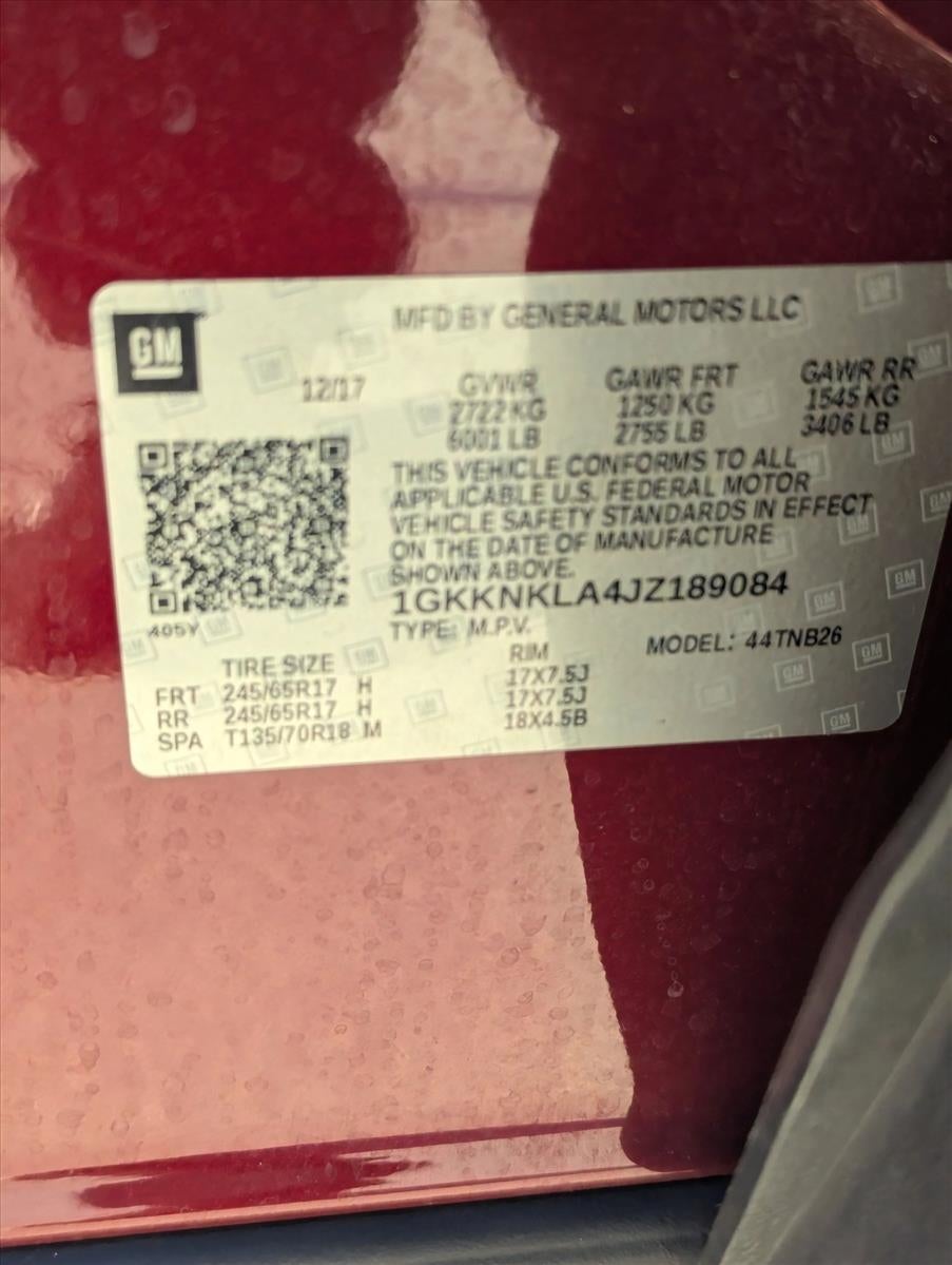 2018 GMC Acadia FWD SLE-1