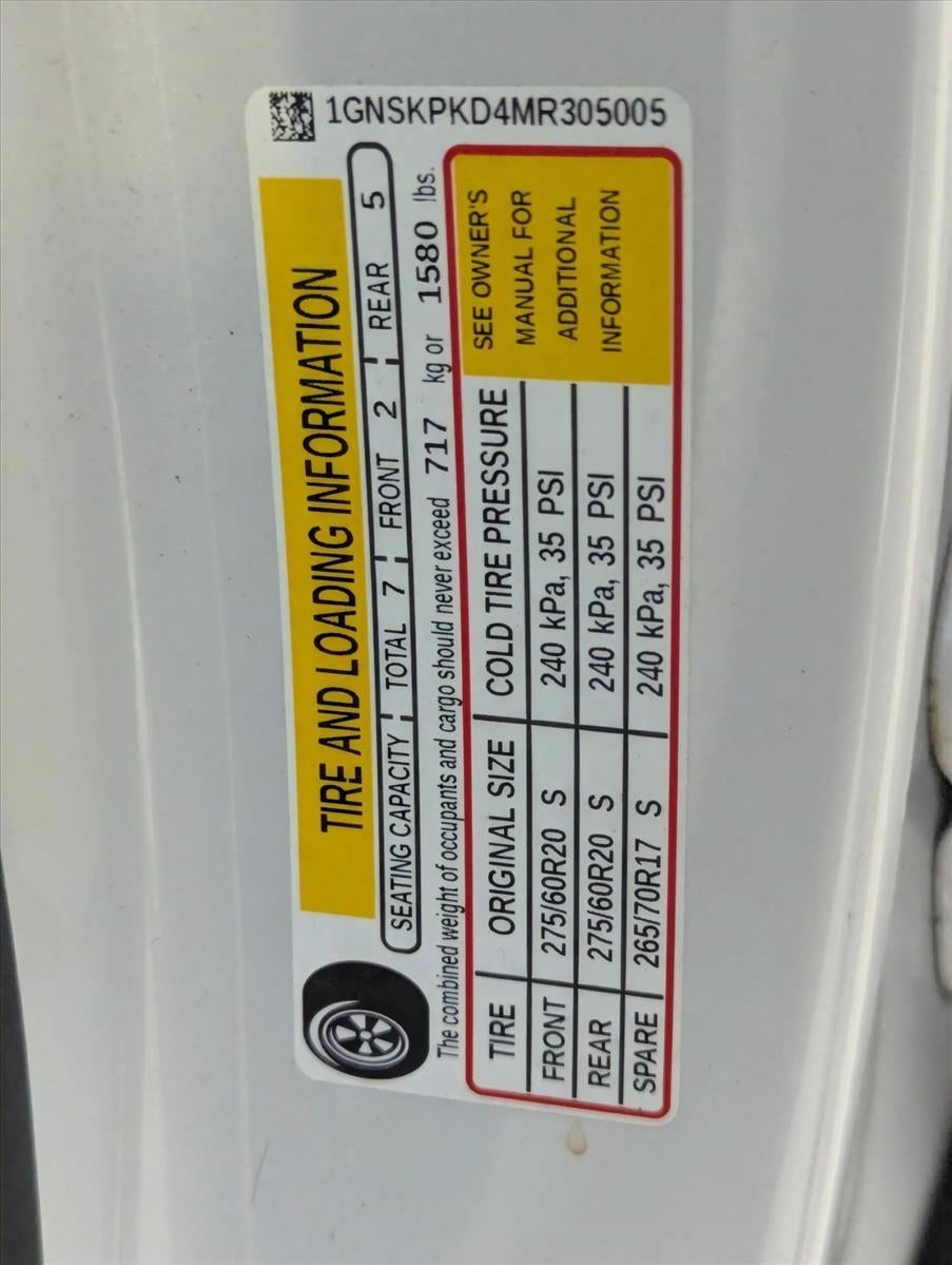 2021 Chevrolet Tahoe 4WD Z71