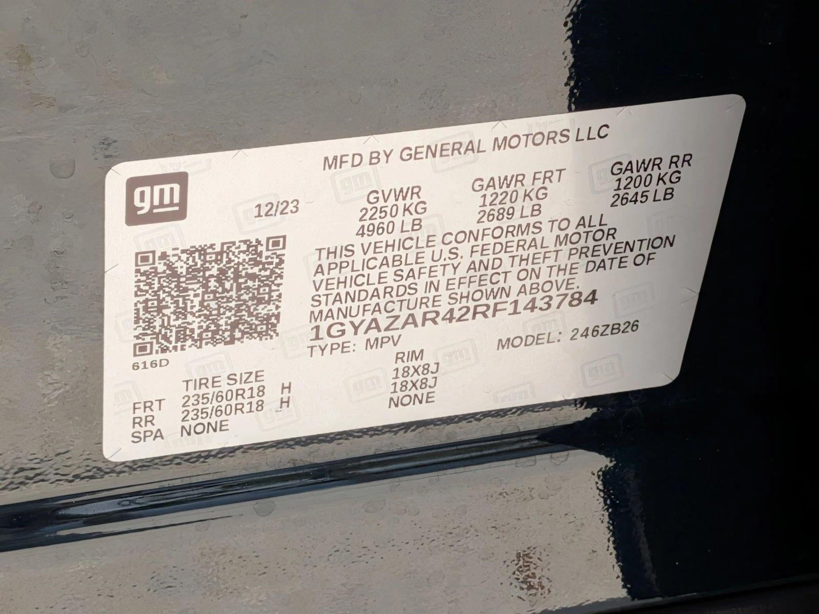 2024 Cadillac XT4 FWD 4dr Luxury