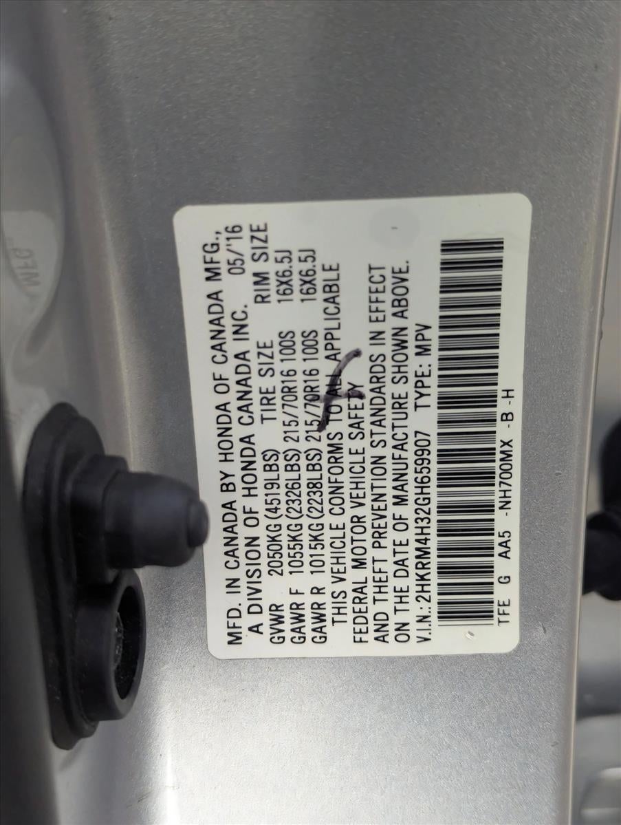 2016 Honda CR-V LX AWD