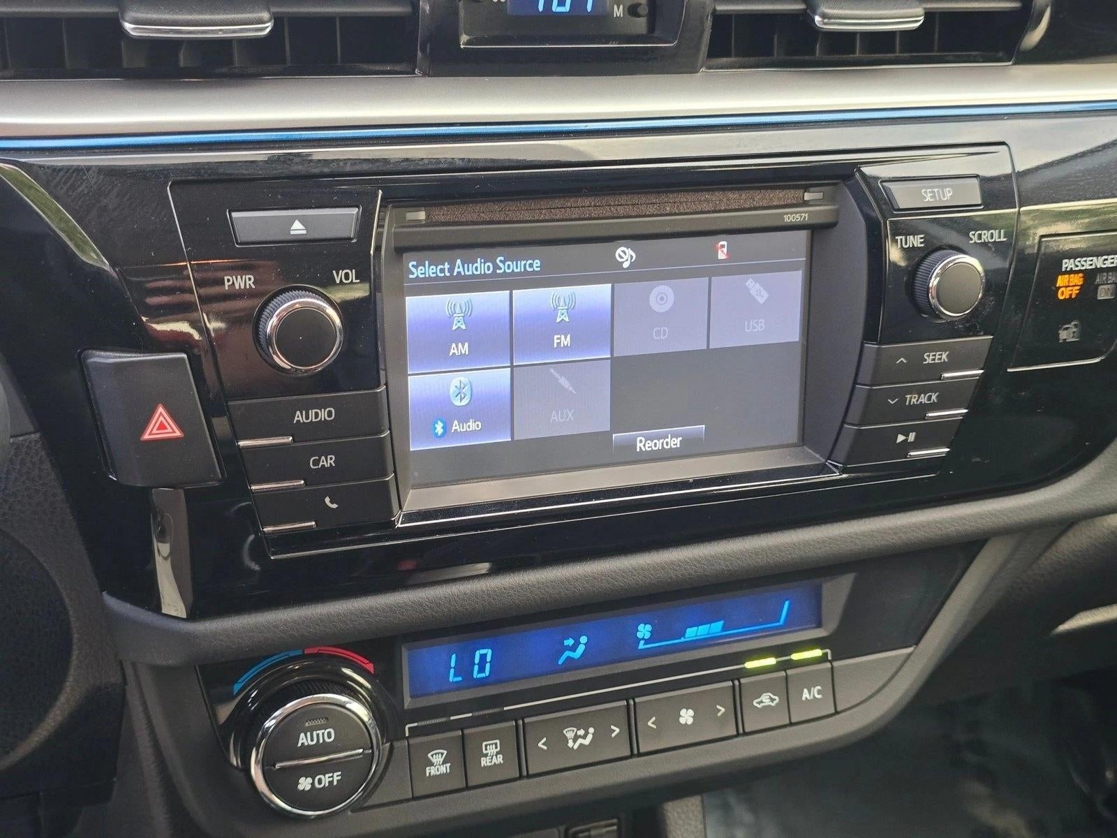 2016 Toyota Corolla 4dr Sdn CVT Auto S Plus (Natl)