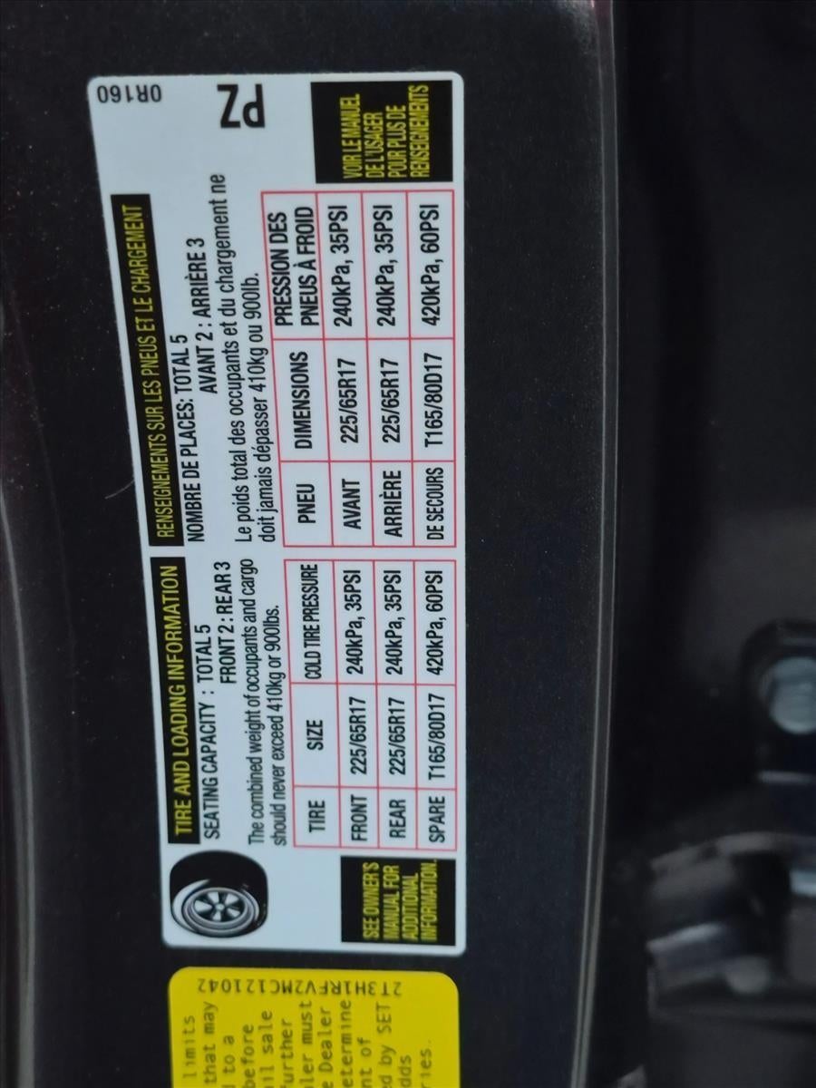 2021 Toyota RAV4 LE FWD (GS)