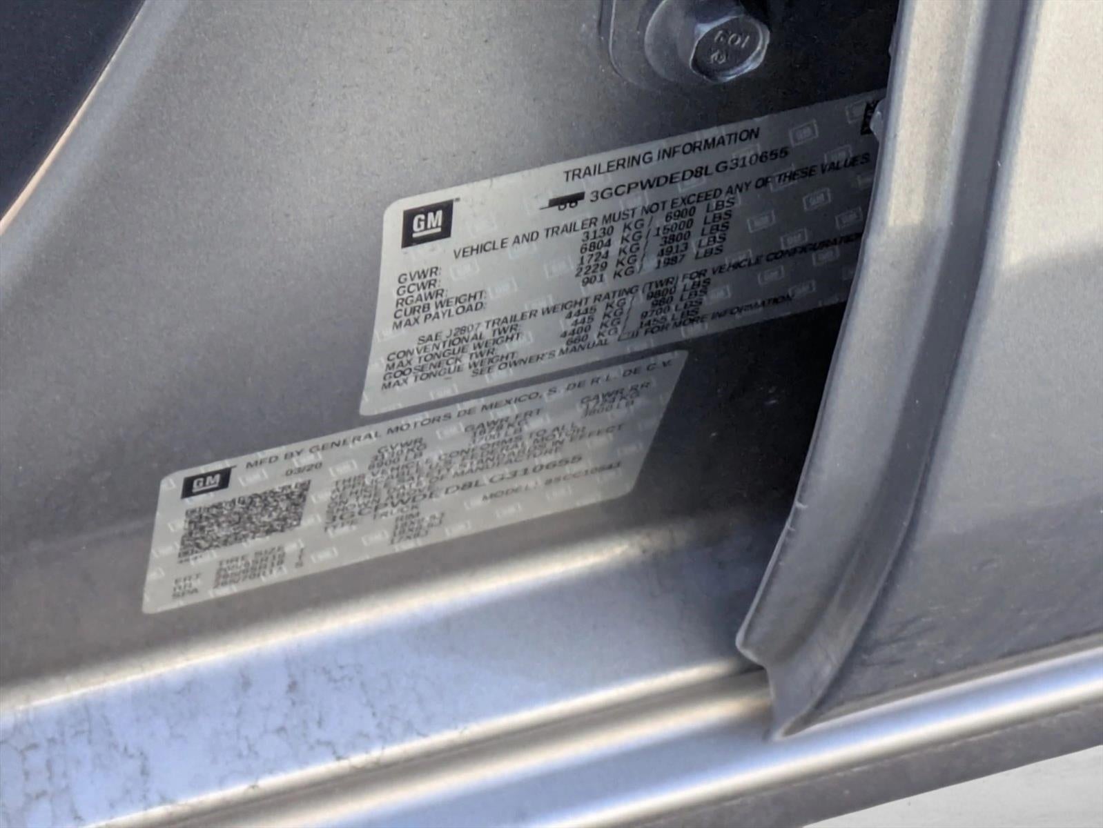 2020 Chevrolet Silverado 1500 Crew Cab Short Box 2-Wheel Drive RST