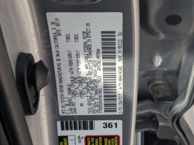 2019 Toyota Tacoma 2WD 2WD TRD Sport Double Cab 6' Bed V6 AT (Natl)