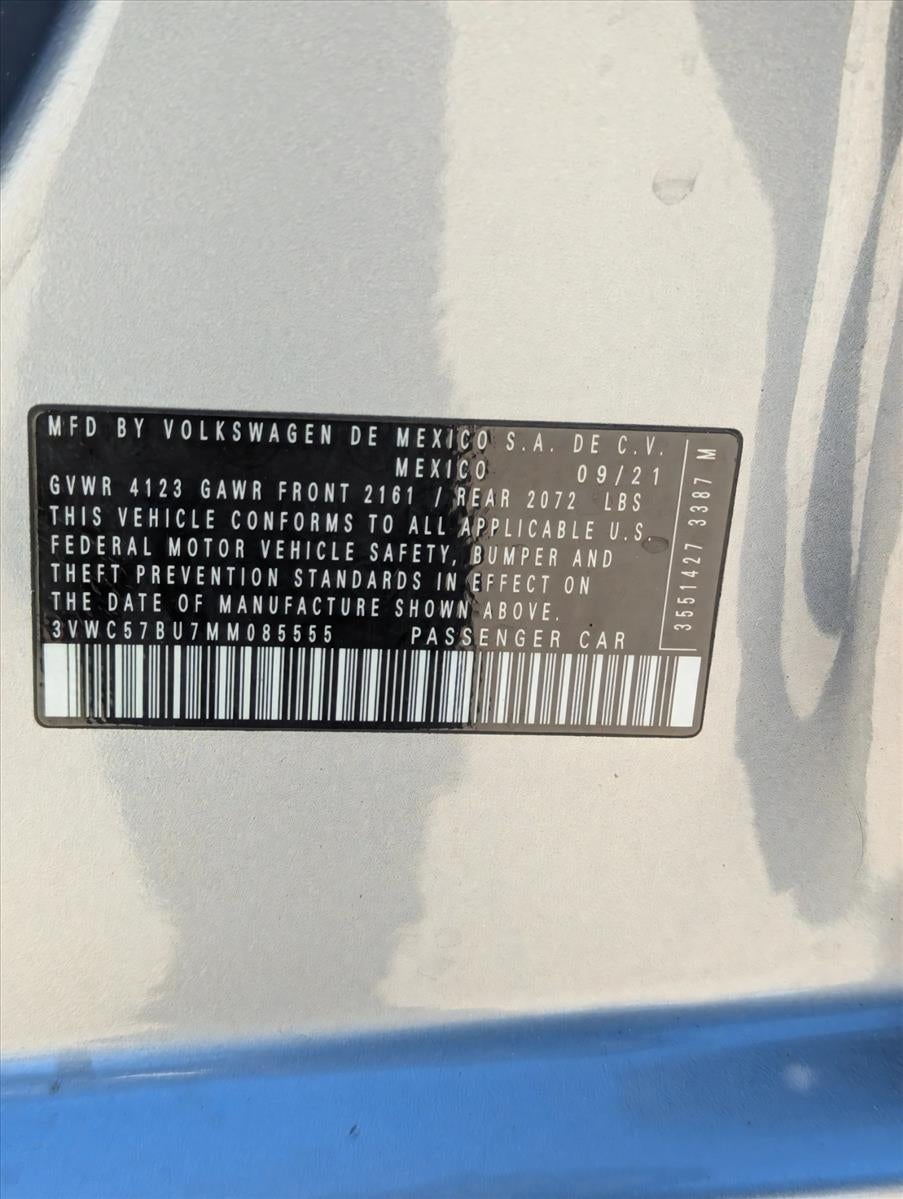 2021 Volkswagen Jetta S Auto