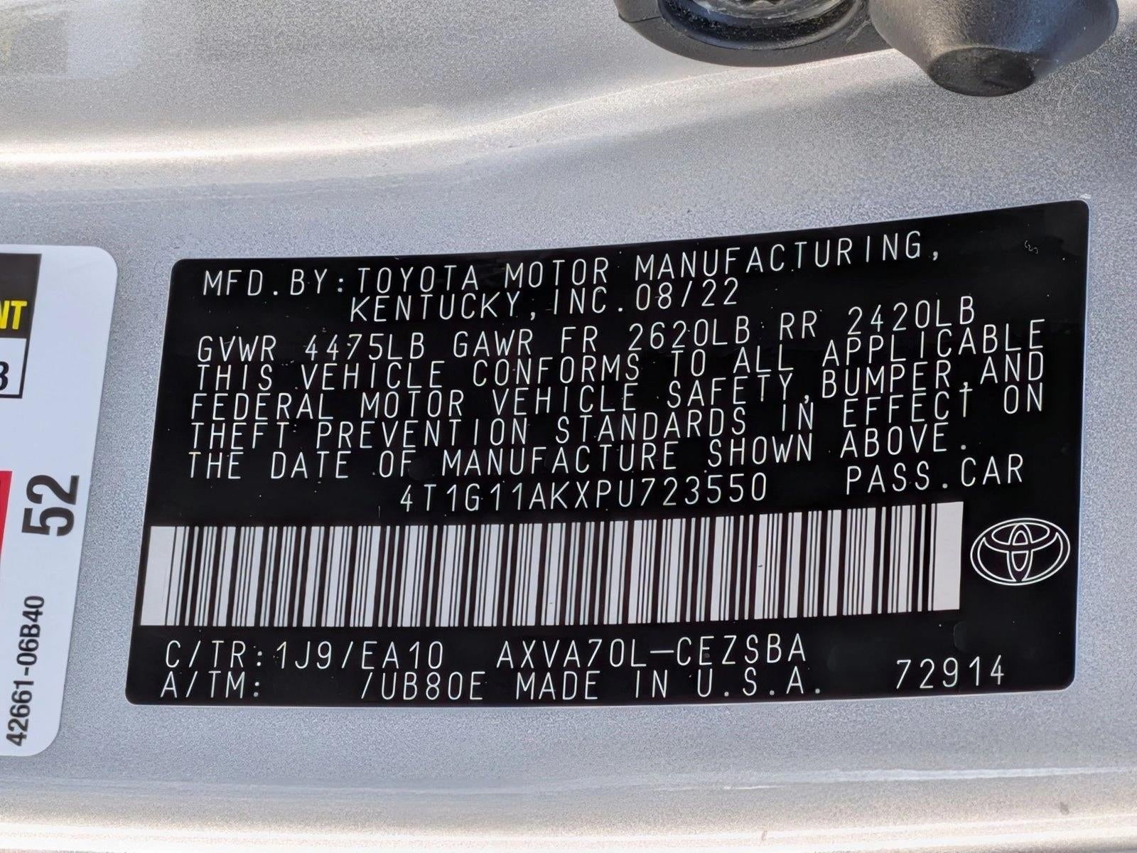2023 Toyota Camry SE Auto (SE)