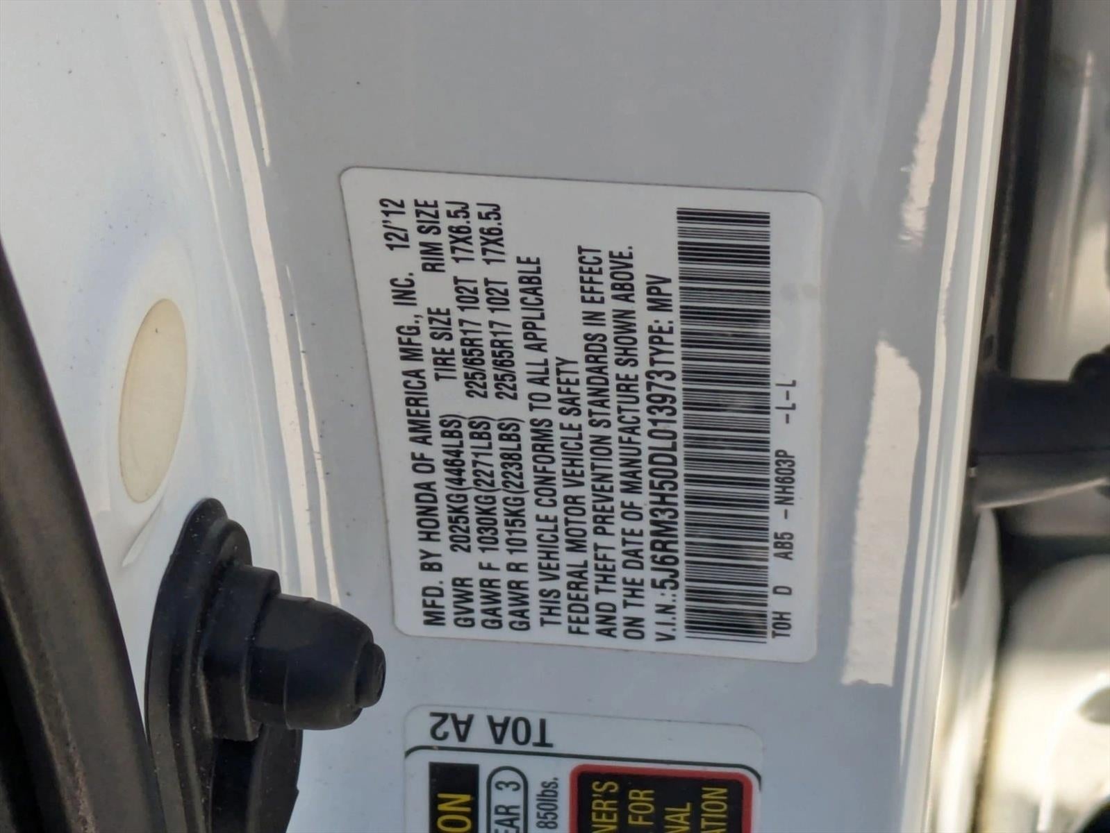 2013 Honda CR-V EX 2WD