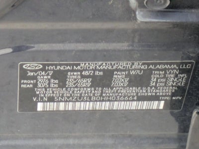 2017 Hyundai Santa Fe Sport 2.4L Auto