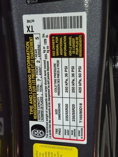 2024 Toyota Highlander Platinum FWD (Natl)