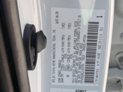 2020 Toyota Tacoma 2WD 2WD SR Double Cab 5' Bed I4 AT (GS)