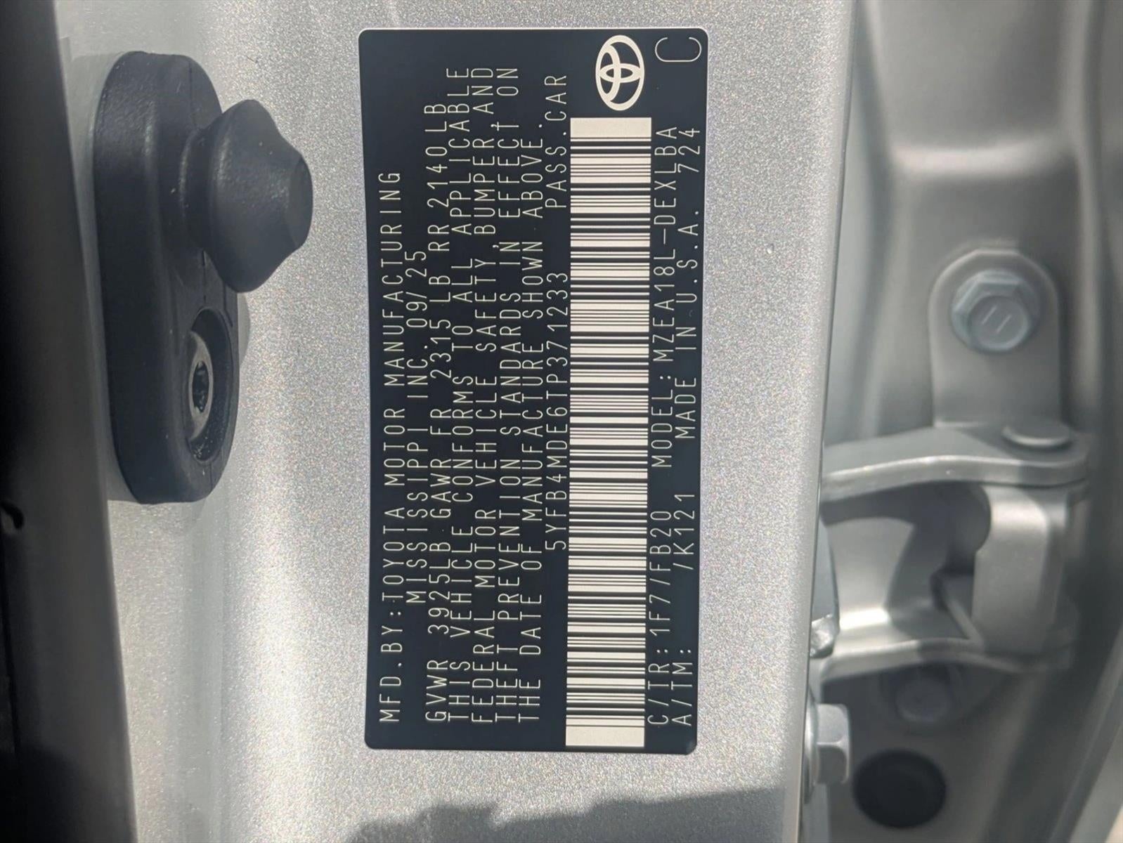 2026 Toyota Corolla LE CVT (Natl)