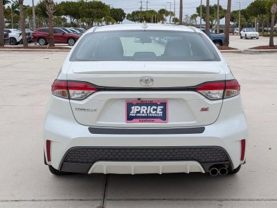 2020 Toyota Corolla SE CVT (Natl)