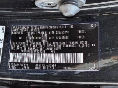 2024 Toyota Corolla Cross Hybrid XSE 4WD (Natl)