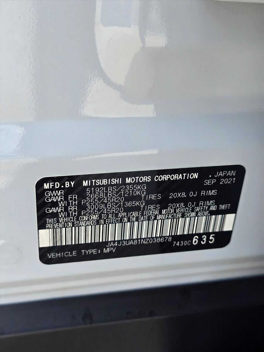 2022 Mitsubishi Outlander SE FWD