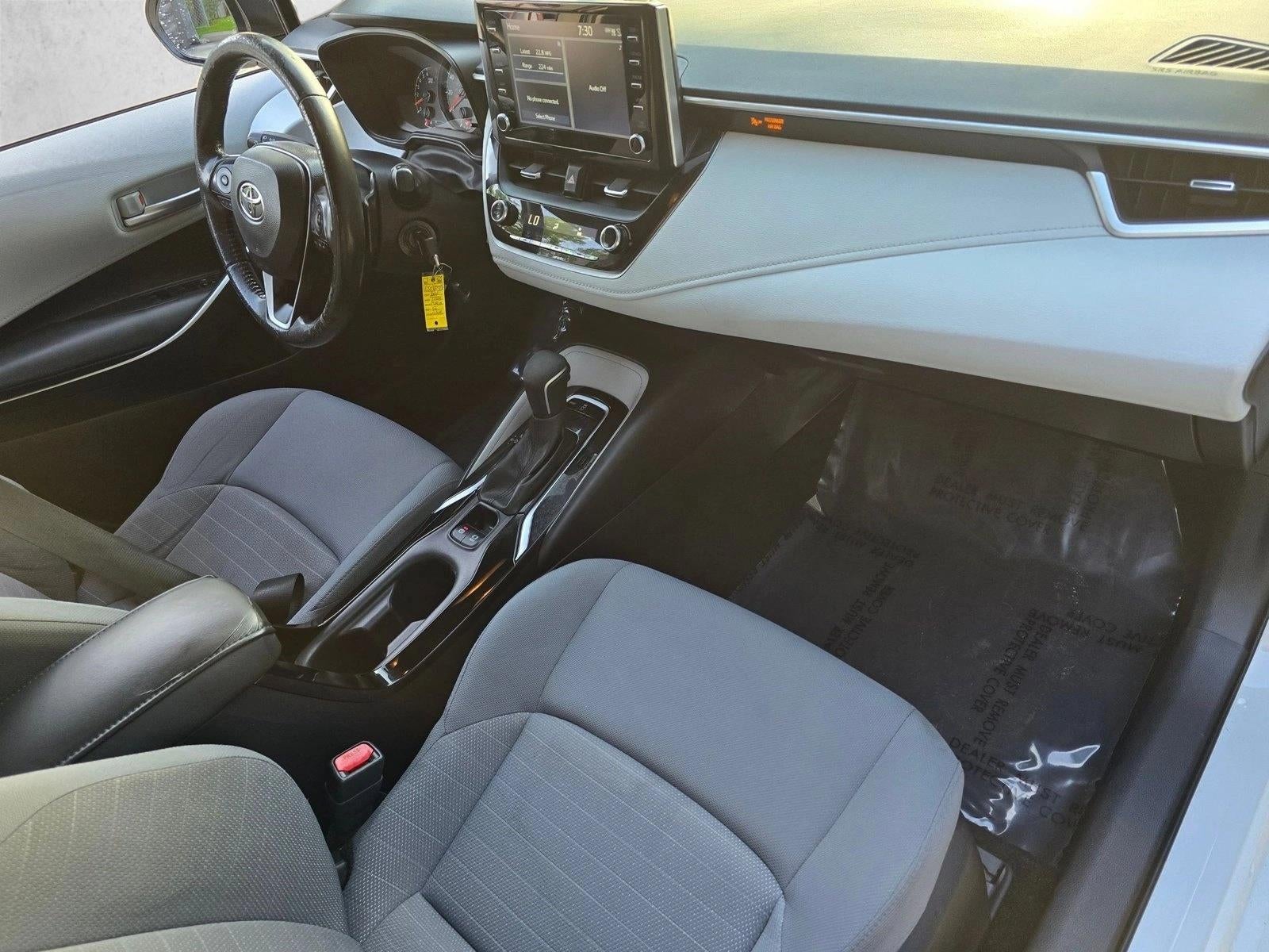 2020 Toyota Corolla SE CVT (Natl)