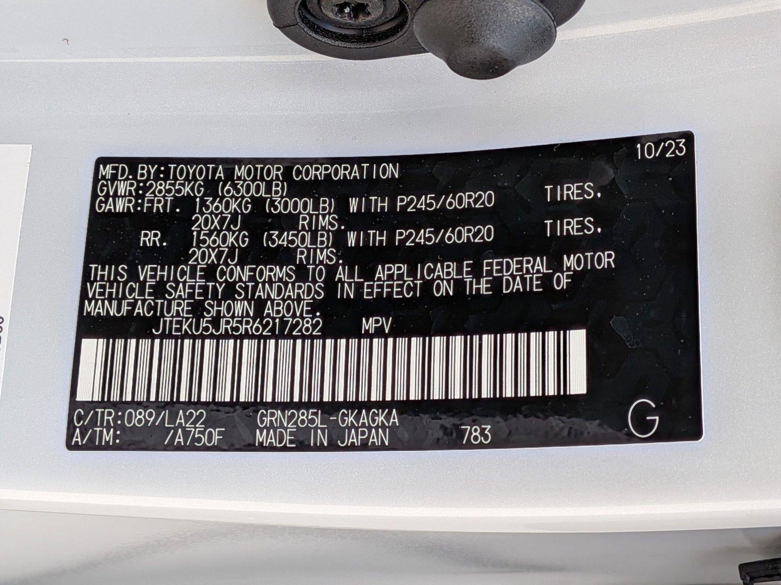 2024 Toyota 4Runner Limited 4WD (Natl)