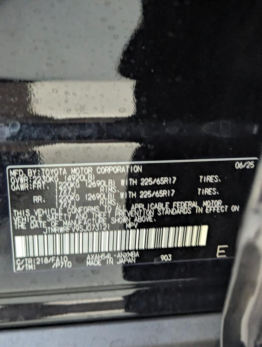 2025 Toyota RAV4 Hybrid XLE AWD (Natl)