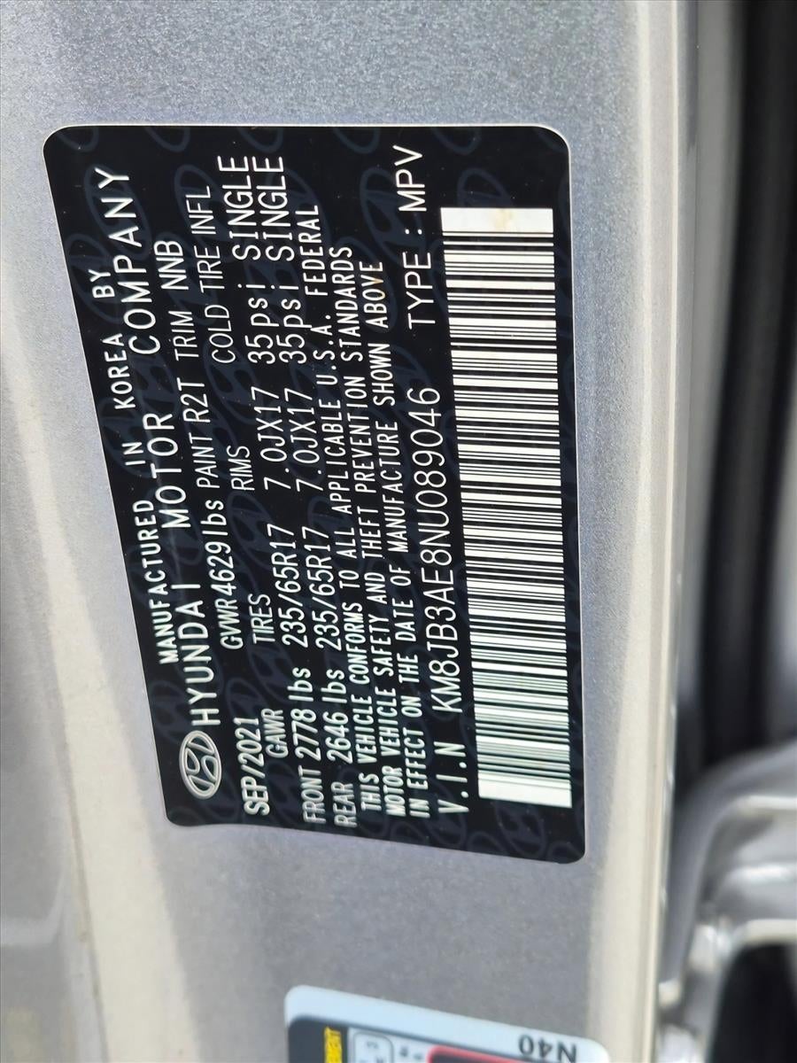 2022 Hyundai TUCSON SEL FWD