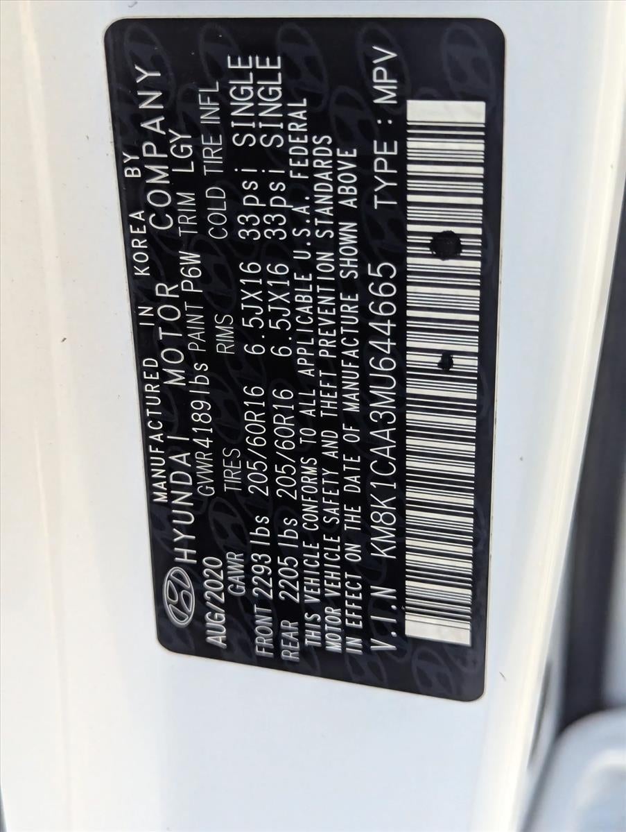 2021 Hyundai KONA SE Auto AWD