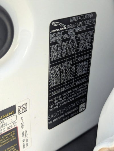 2024 Jaguar F-PACE R-Dynamic S P400 AWD