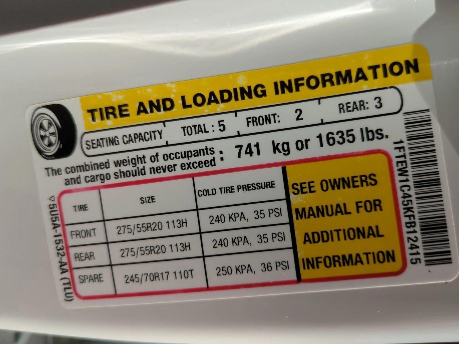 2019 Ford F-150 LARIAT 2WD SuperCrew 5.5' Box