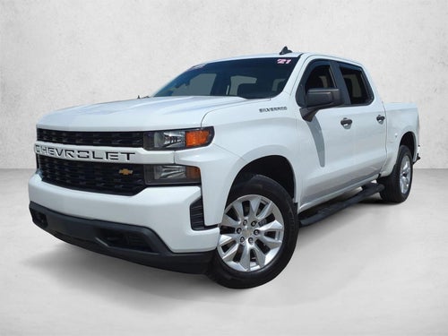 2021 Chevrolet Silverado 1500 Crew Cab Short Box 2-Wheel Drive Custom