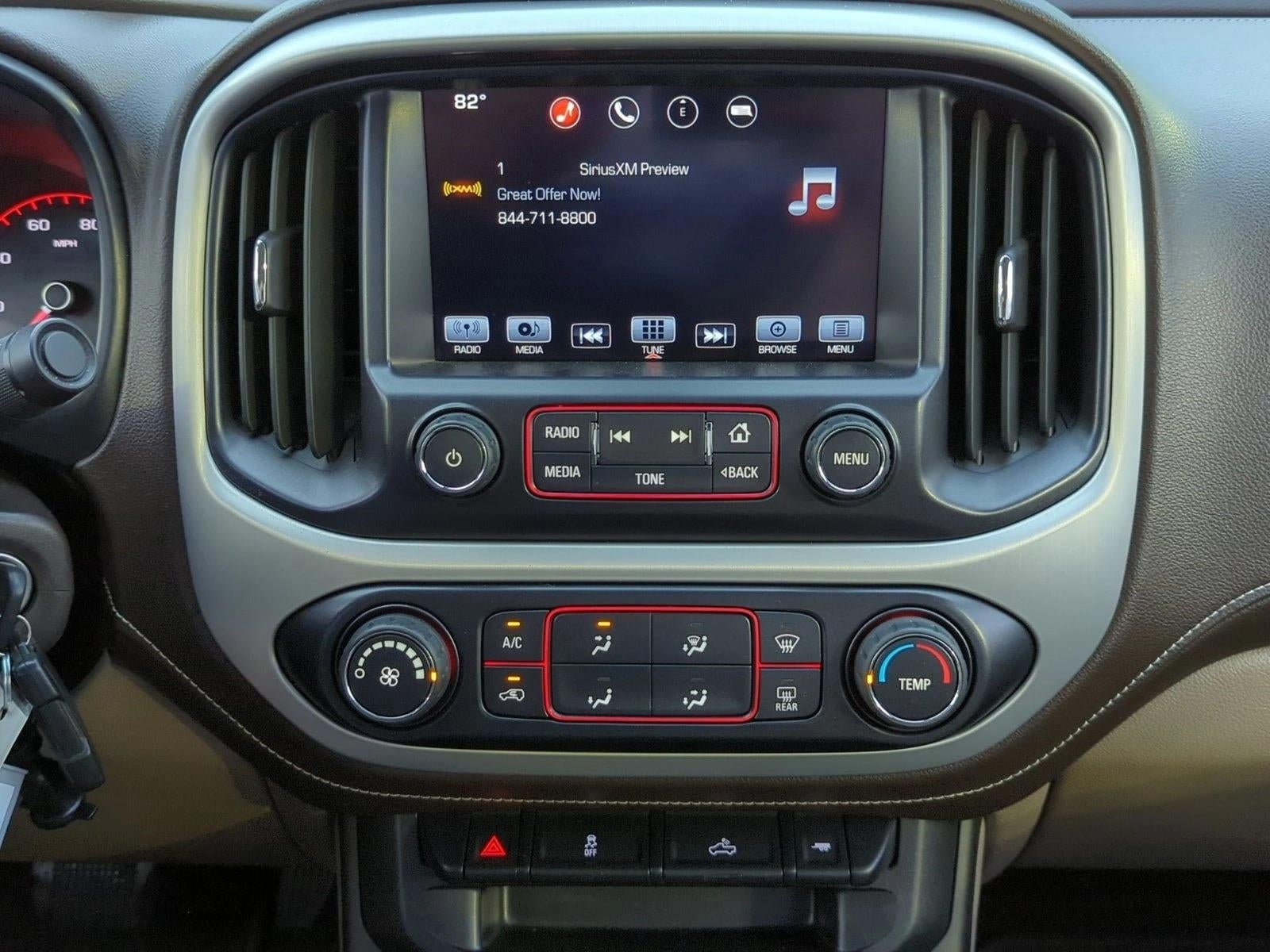 2016 GMC Canyon Crew Cab Short Box 2-Wheel Drive SLE