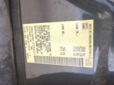 2015 Nissan Altima 4dr Sdn I4 2.5 SV