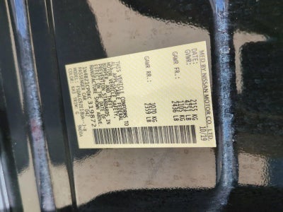 2019 Nissan LEAF SL PLUS Hatchback