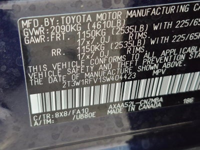 2025 Toyota RAV4 XLE FWD (GS)