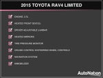 2015 Toyota RAV4 FWD 4dr Limited (Natl)