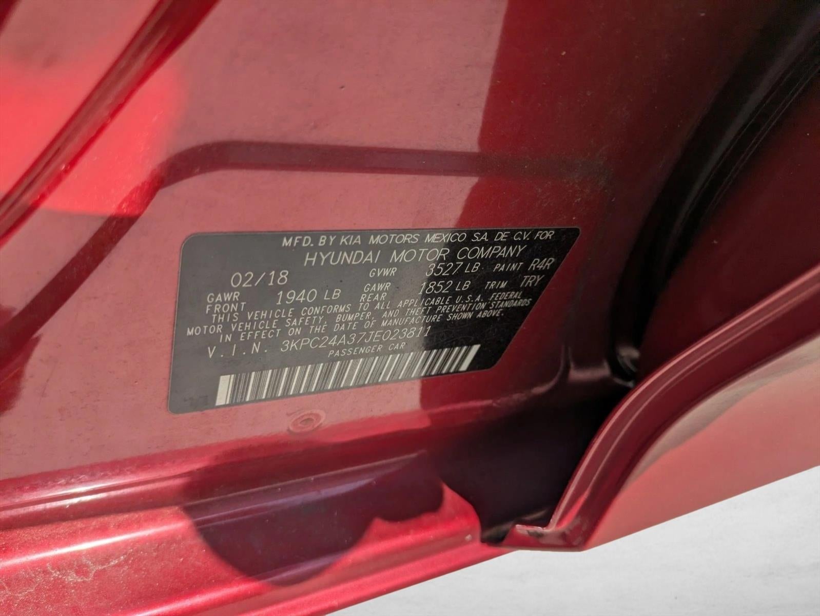 2018 Hyundai ACCENT SE Sedan Auto