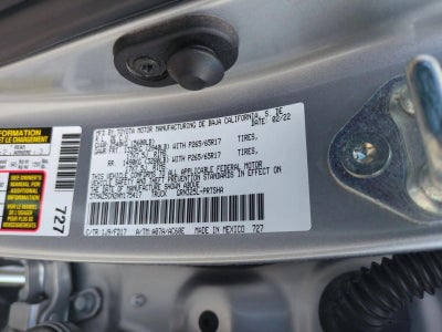 2022 Toyota Tacoma 2WD 2WD TRD Sport Double Cab 5' Bed V6 AT (Natl)