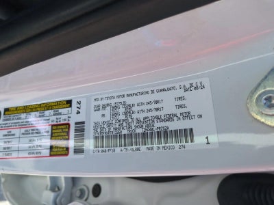 2024 Toyota Tacoma 2WD 2WD SR5 Double Cab 5' Bed AT (SE)