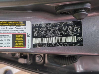 2016 Toyota Camry 4dr Sdn I4 Auto SE (SE)