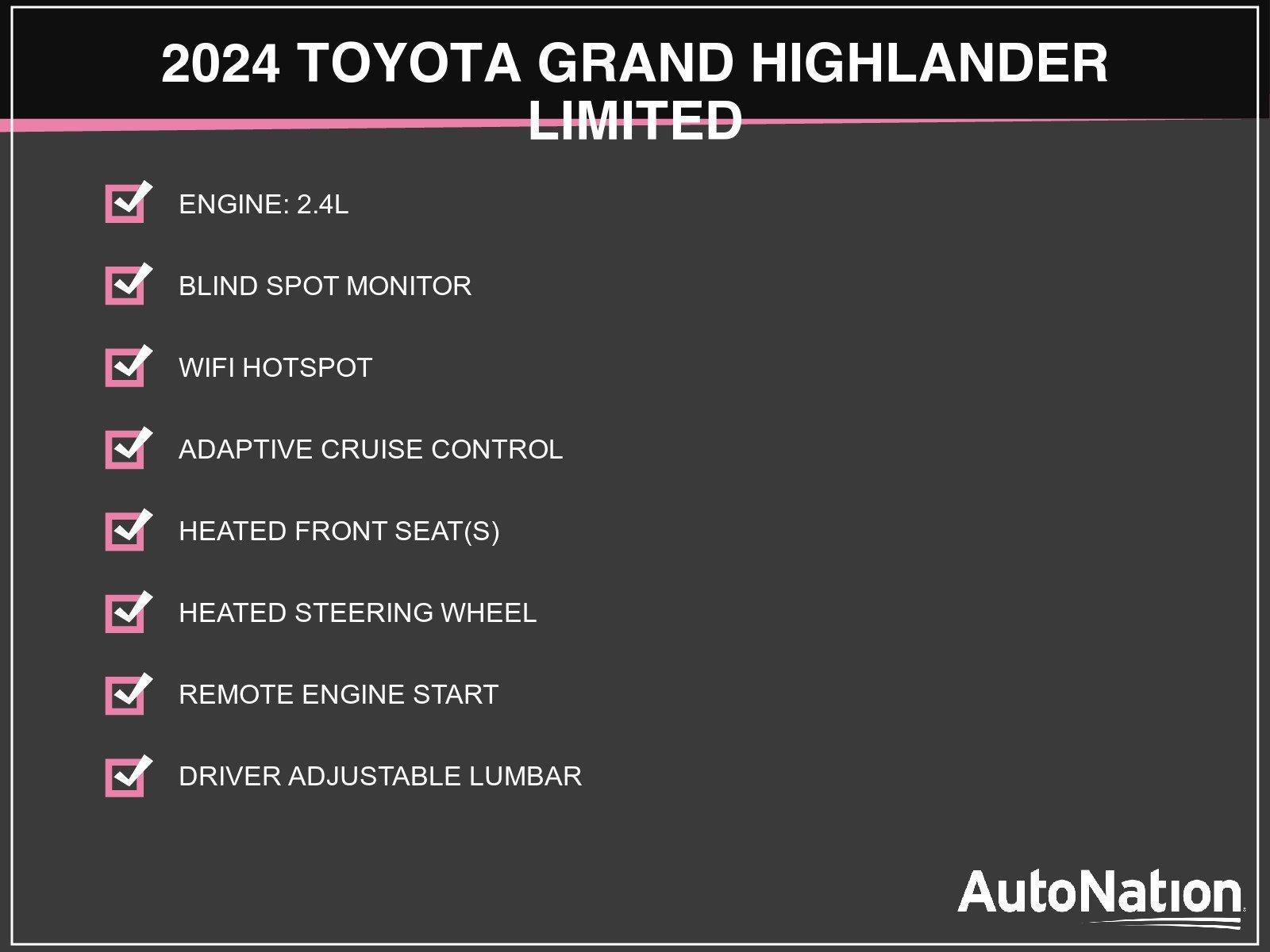 2024 Toyota Grand Highlander Limited FWD (Natl)