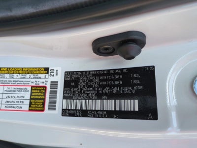 2025 Toyota Sienna Platinum AWD 7-Passenger (GS)