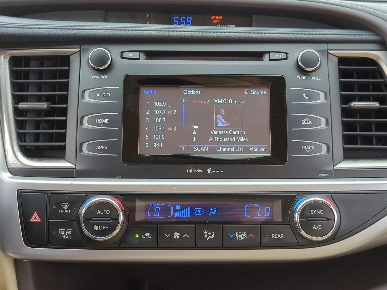 2014 Toyota Highlander FWD 4dr V6 LE Plus (SE)