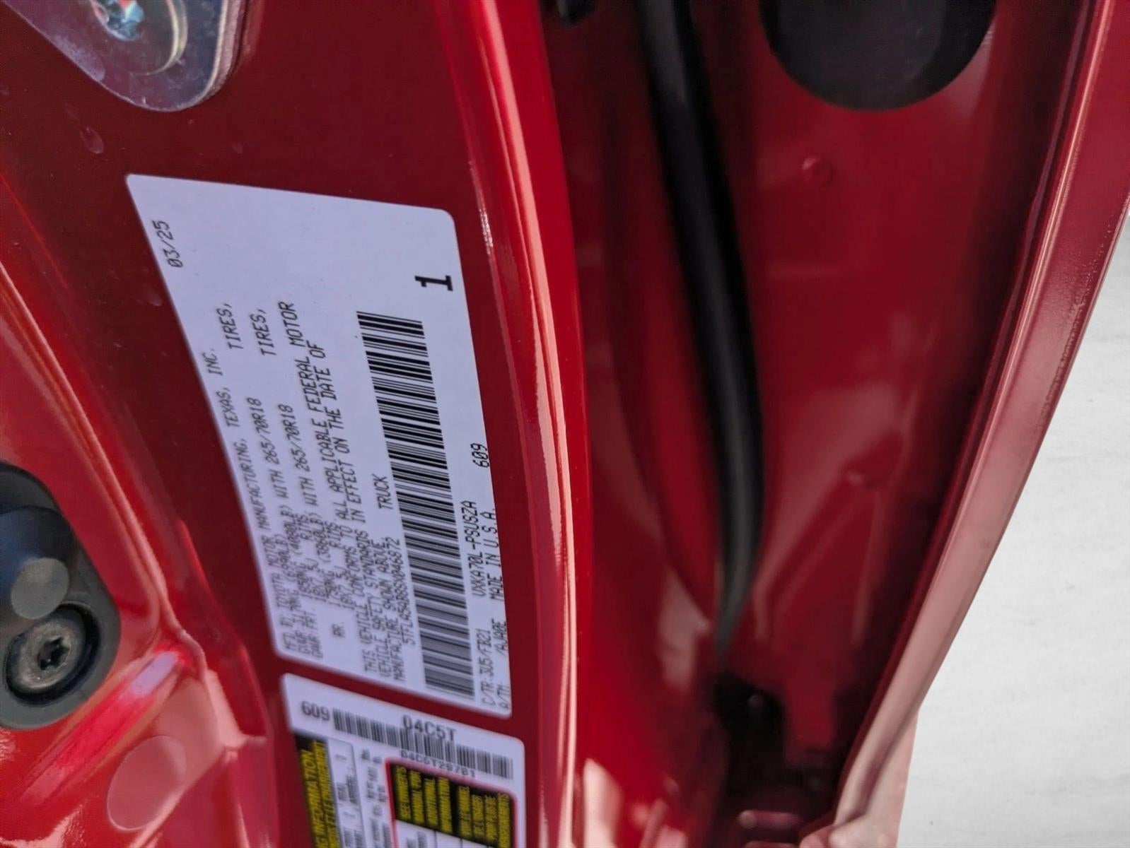 2025 Toyota Tundra 2WD 2WD SR5 CrewMax 5.5' Bed (SE)