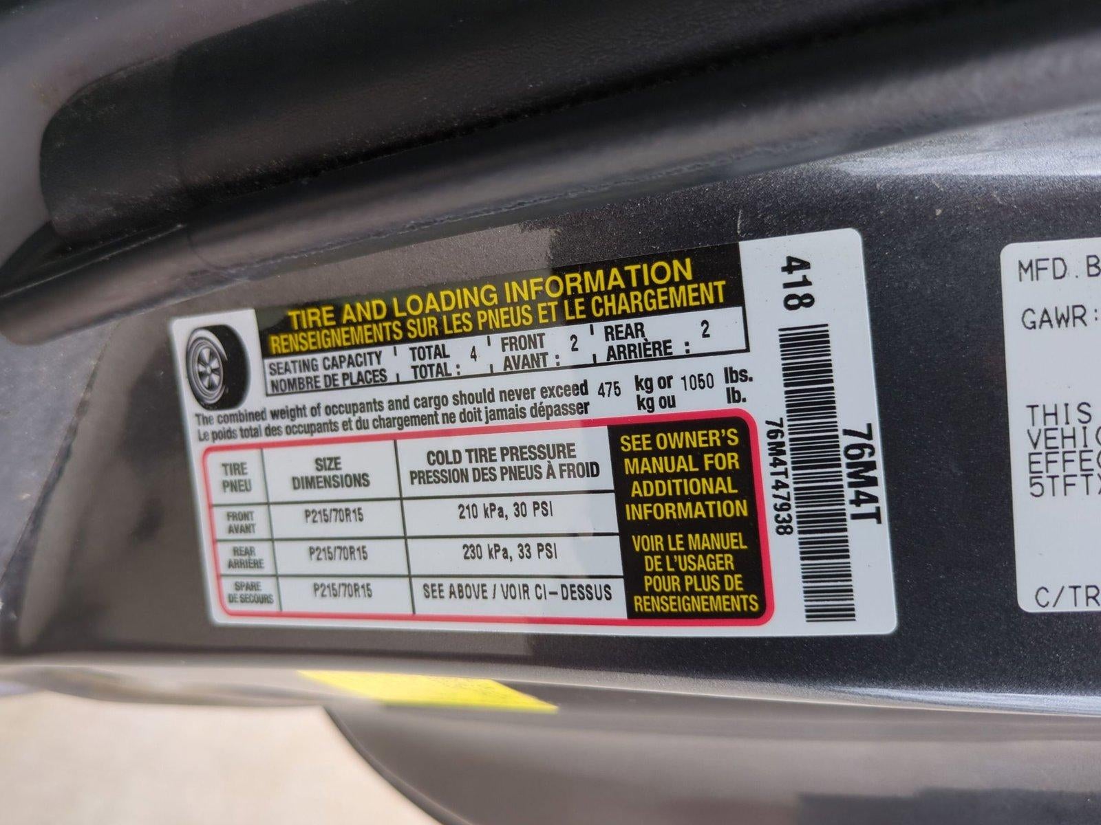 2013 Toyota Tacoma 2WD Access Cab Standard Bed I4 Automatic (Natl)