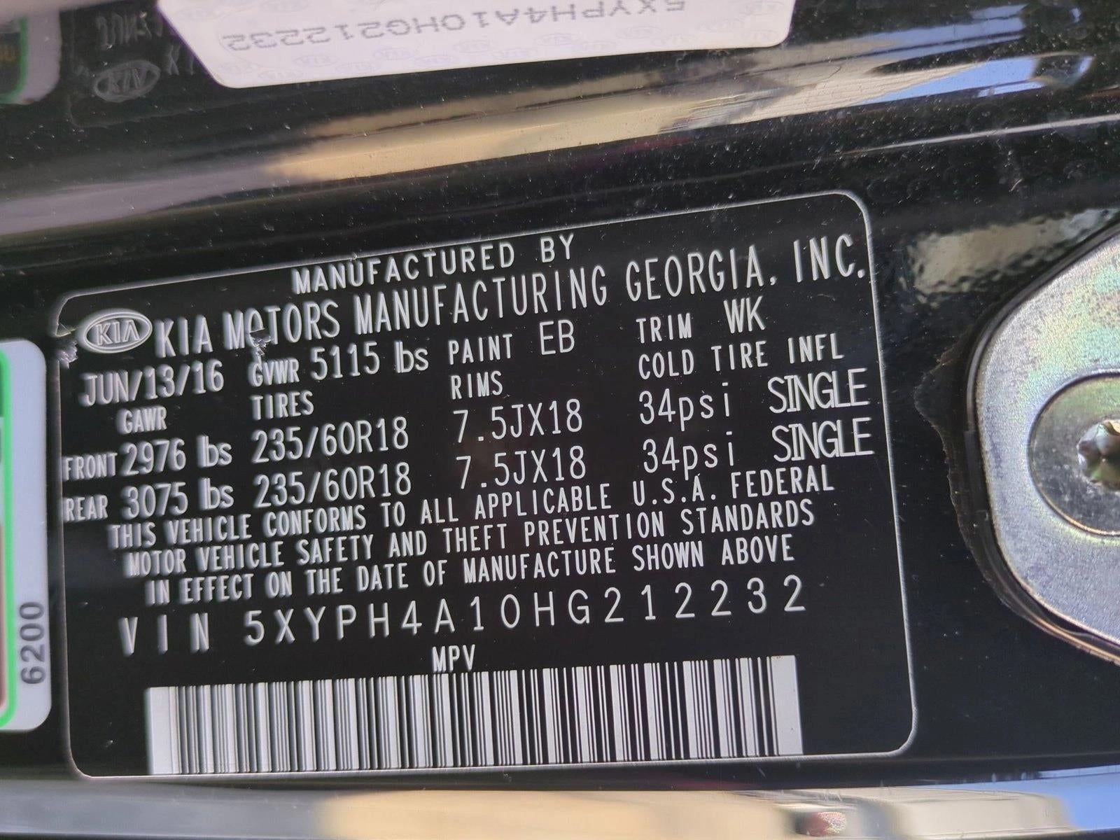 2017 Kia Sorento EX FWD