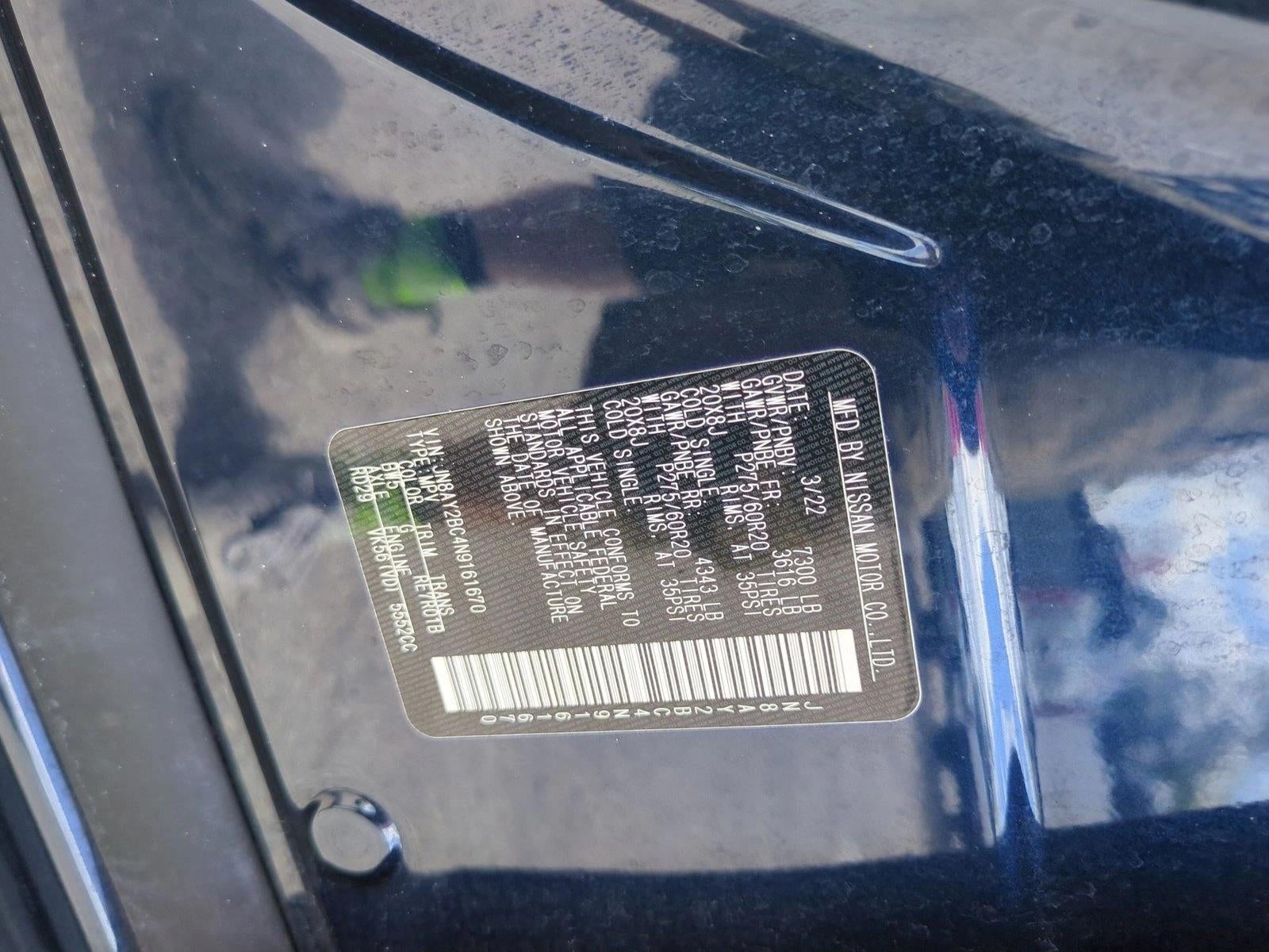 2022 Nissan Armada 4x2 SL