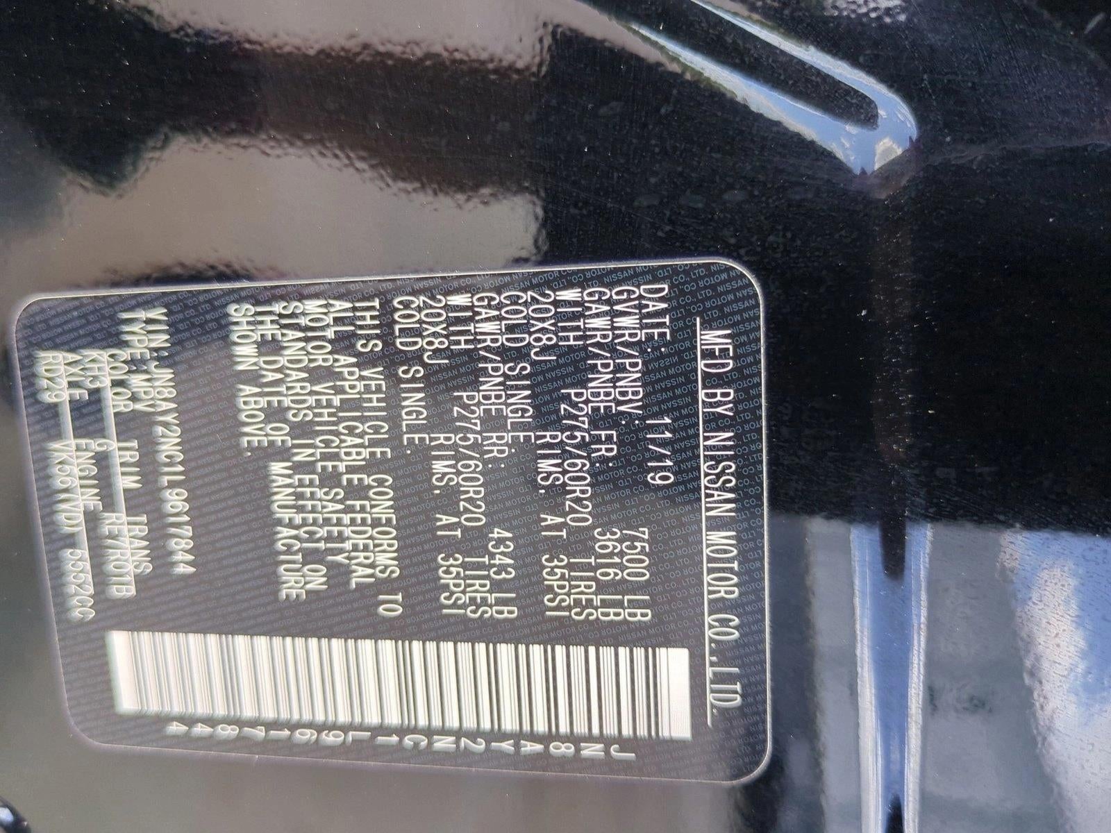 2020 Nissan Armada 4x4 SL