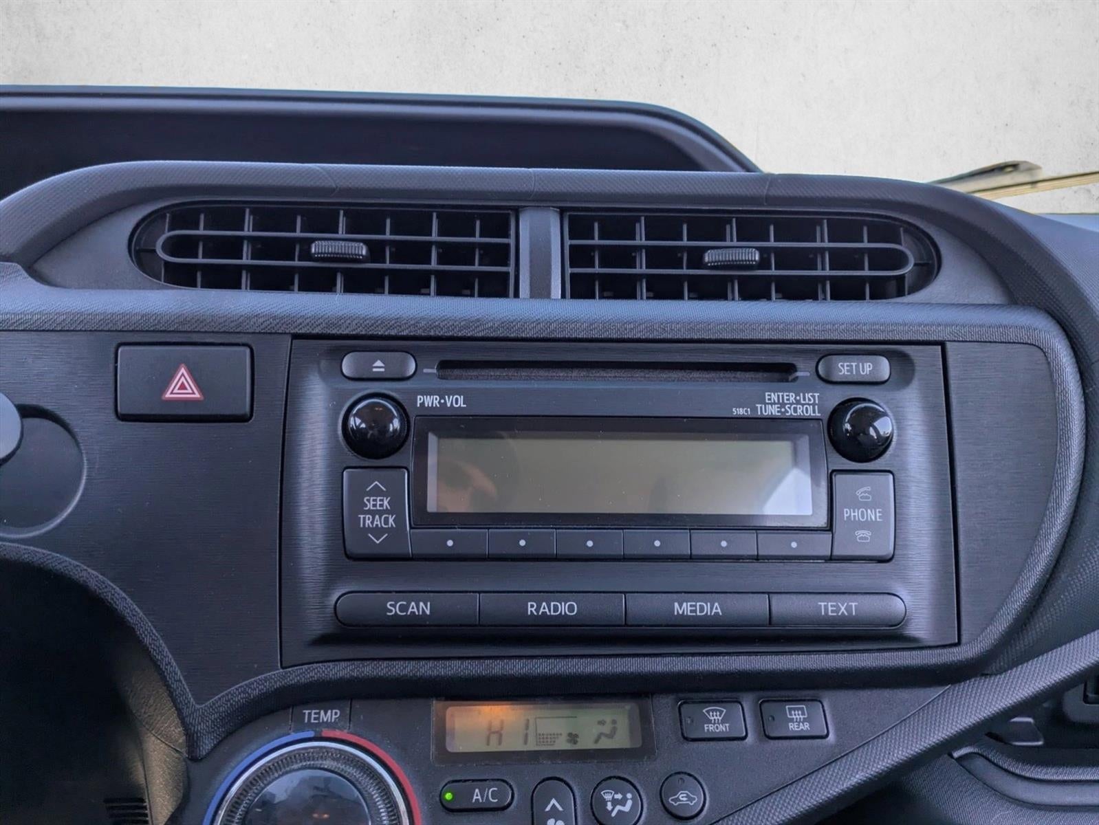 2013 Toyota Prius c 5dr HB One (Natl)